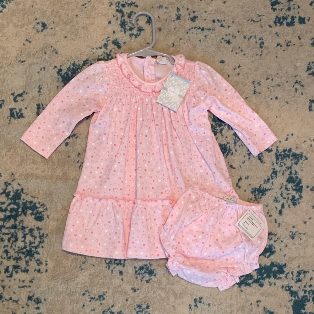 Pink heart dress